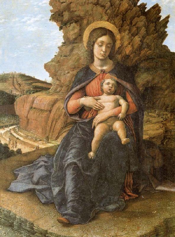 Andrea Mantegna The Madonna and the Nino China oil painting art